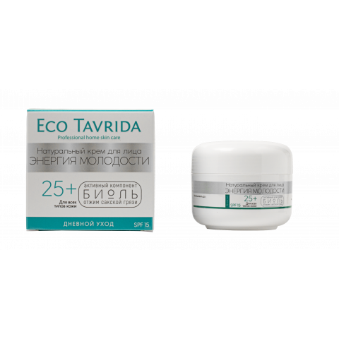 КРЕМ БИОЛЬ «Энергия молодости» 25+ дневной уход для всех типов кожи 30 мл SPF 15