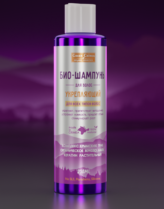 Био-Шампунь Укрепляющий для всех типов волос