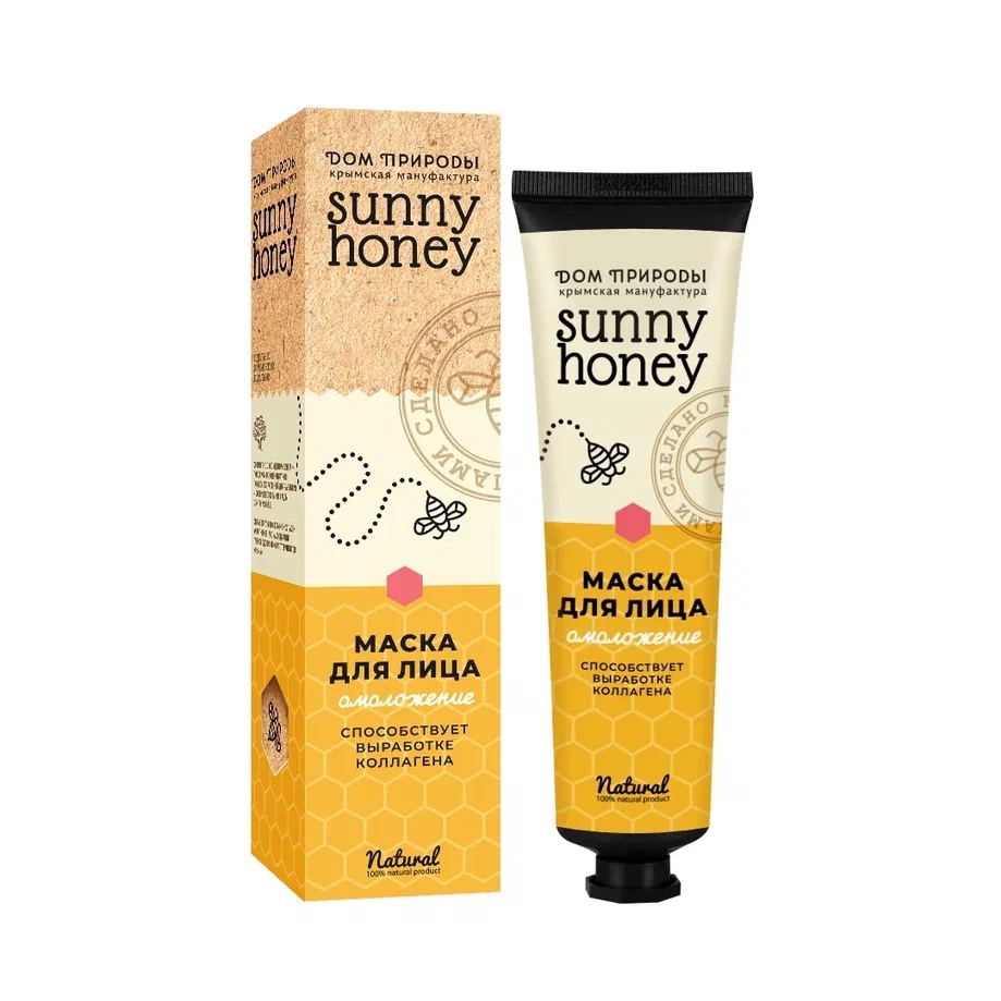 МАСКА ДЛЯ ЛИЦА ОМОЛОЖЕНИЕ SUNNY HONEY
