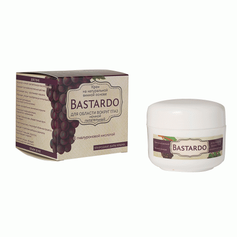 Крем на натуральной винной основе Бастардо Для области вокруг глаз ночной питательный