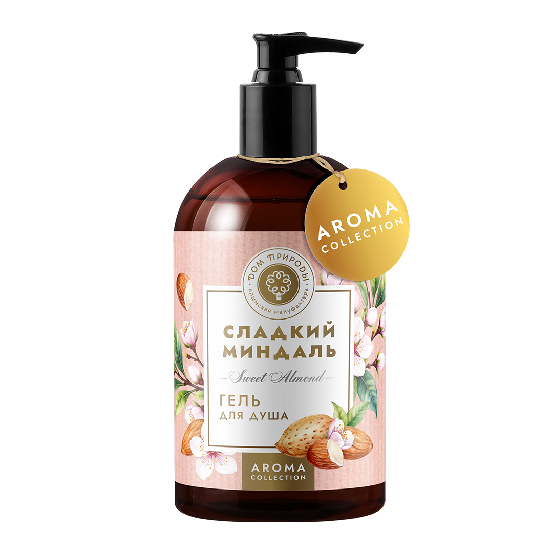ГЕЛЬ ДЛЯ ДУША НА МИНДАЛЬНОМ МОЛОКЕ